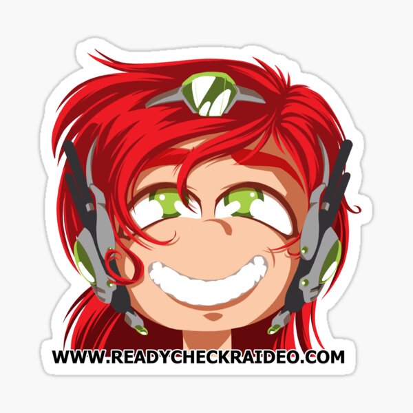 Ready Check Raideo Val Goofy Smile Sticker
