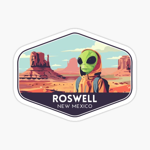 Item preview, Roswell New Mexico Travel Art designed and sold by electricninja.