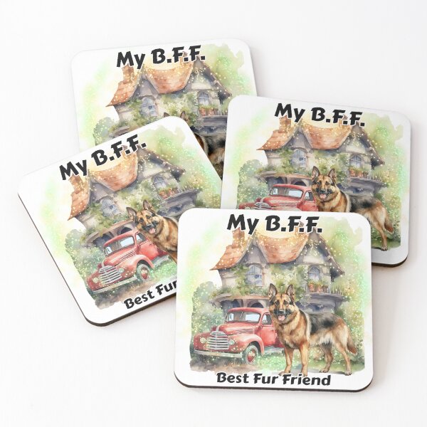 Item preview, Dog - B.F.F. German Shepherd designed and sold by Karen Wood.