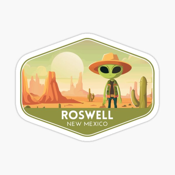 Item preview, Roswell New Mexico Travel Art designed and sold by electricninja.