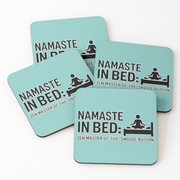 Item preview, Namaste in Bed: Zen Master of the Snooze Button Design - Ideal Gift for Meditation Enthusiasts and Sleepyheads designed and sold by MillennialVibe.