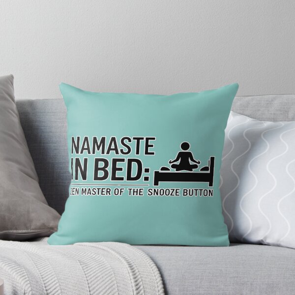 Item preview, Namaste in Bed: Zen Master of the Snooze Button Design - Ideal Gift for Meditation Enthusiasts and Sleepyheads designed and sold by MillennialVibe.