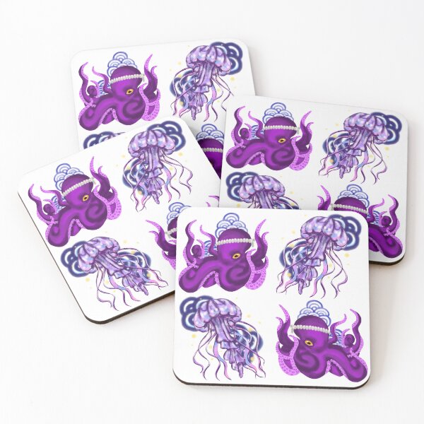 Item preview, Octopus and Jellyfish designed and sold by Hellen Akina Kayano.