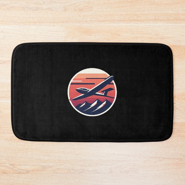 Item preview, Glider Sailplane Biplane aerial floating soaring designed and sold by These_Prints.