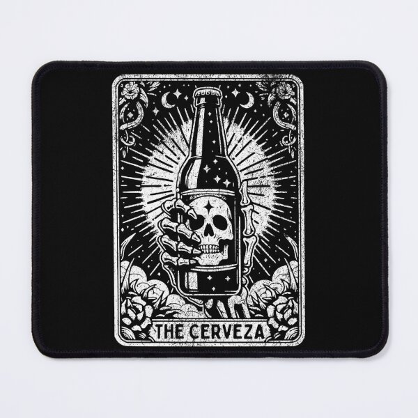 Item preview, Cerveza tarot card designed and sold by onemoremask.