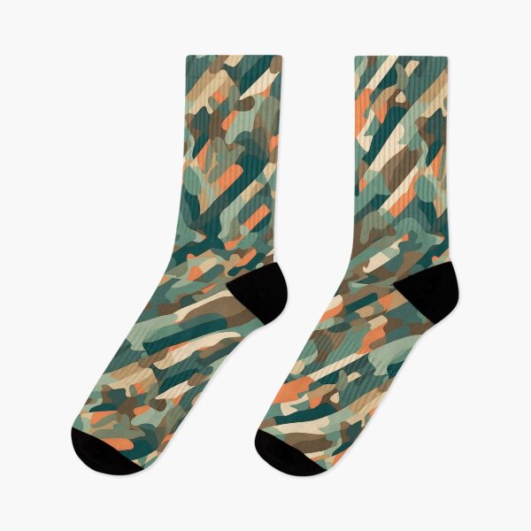 Item preview, Abstract Camo Canvas A Harmonious Color Blend designed and sold by ArtComixHaven.