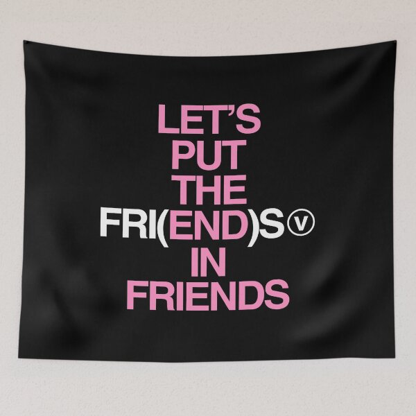 Item preview, lets put the end in friends designed and sold by klover-world.