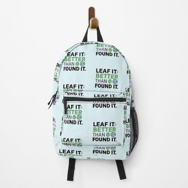 Item preview, Eco-Friendly Reminder: 'Leaf It Better' Environmental Design designed and sold by MillennialVibe.