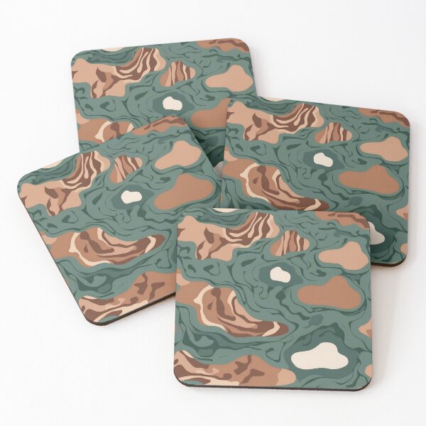 Artikelvorschau, Nature's Palette Earthy Camouflage Wonders entworfen und verkauft von ArtComixHaven.