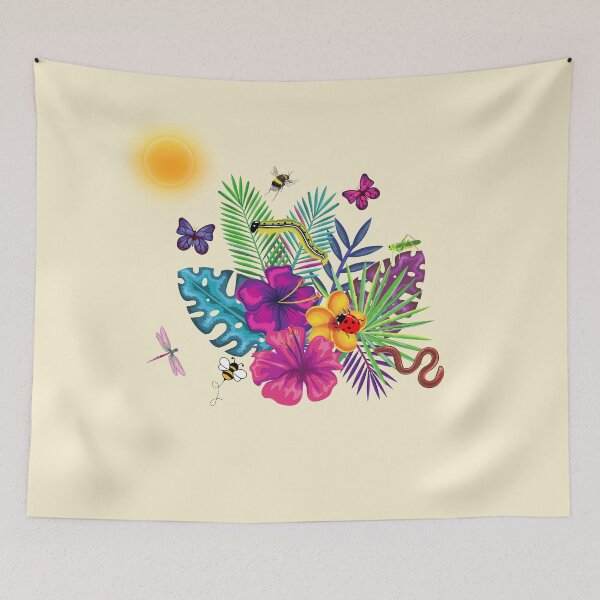 Item preview,  Insects and Flowers designed and sold by designlee.