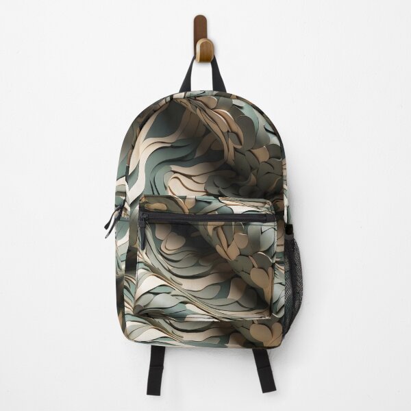 Artikelvorschau, Skulpturale Camo-Eleganz, welliges Gelände des Designs entworfen und verkauft von ArtComixHaven.