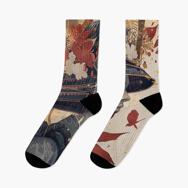 Item preview, "Samurai Surreal: Modern Pop Art designed and sold by 33wolvesdesigns.