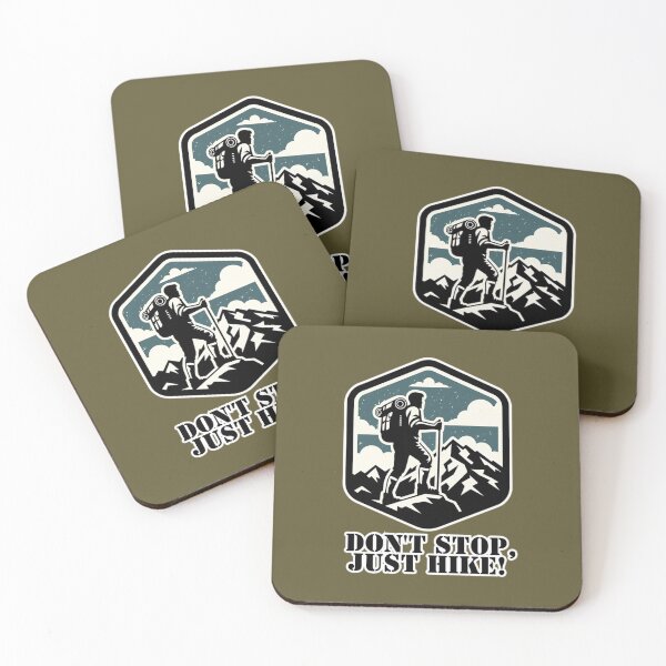 Item preview, Don't Stop, Just hike! designed and sold by DShirtRepublic.