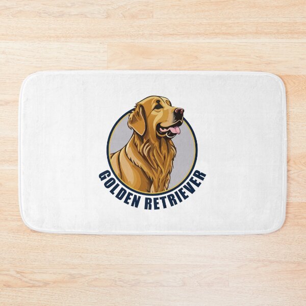 Item preview, Golden Retriever Dog Cartoon designed and sold by thebigleebowski.