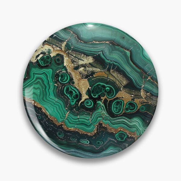 Item preview, Abstract Art Malachit Stone (Photo of Glitter Only - Not Reflective) designed and sold by fluffstuffgifts.