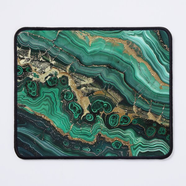 Item preview, Abstract Art Malachit Stone (Photo of Glitter Only - Not Reflective) designed and sold by fluffstuffgifts.