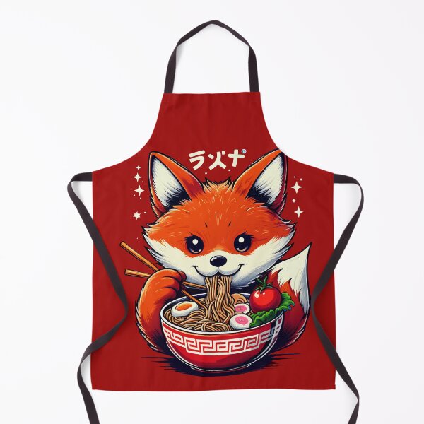 Item preview, Japanese Fox Eat Japanese Ramen designed and sold by Designowner.
