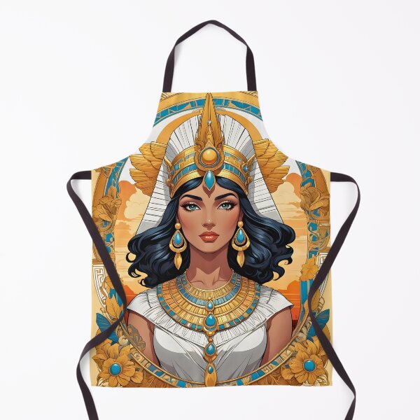 Item preview, Cleopatra Queen of Egypt retro vintage cartoon design designed and sold by BorgSpareParts.
