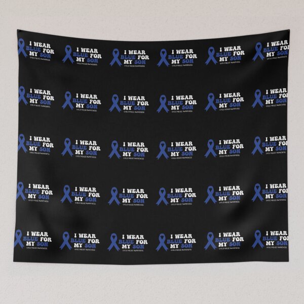 Item preview, Copy of Child abuse Awareness, blue Ribbon, child abuse ribbon, child abuse revention designed and sold by BlueDiamond-19.