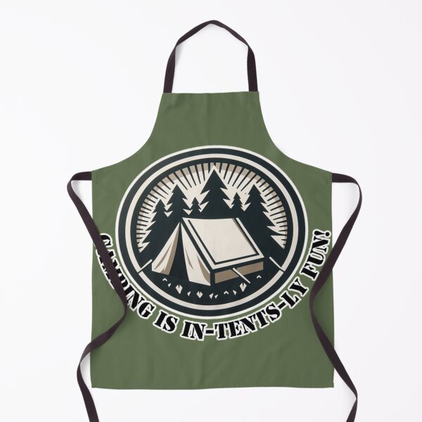 Item preview, Camping is in-tents-ly fun! designed and sold by DShirtRepublic.