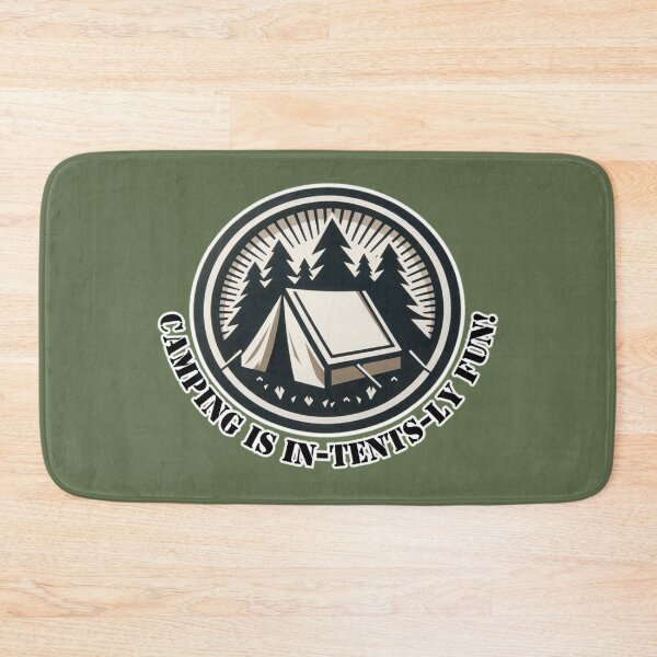 Item preview, Camping is in-tents-ly fun! designed and sold by DShirtRepublic.
