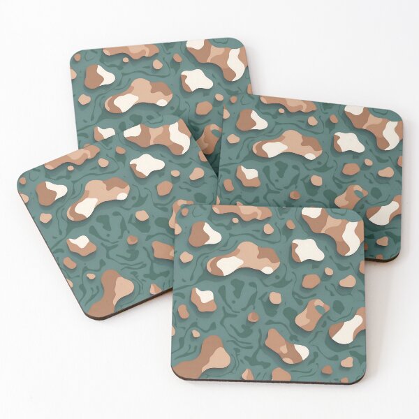 Item preview, Earthen Camo Harmony Organic Pattern Blend designed and sold by ArtComixHaven.