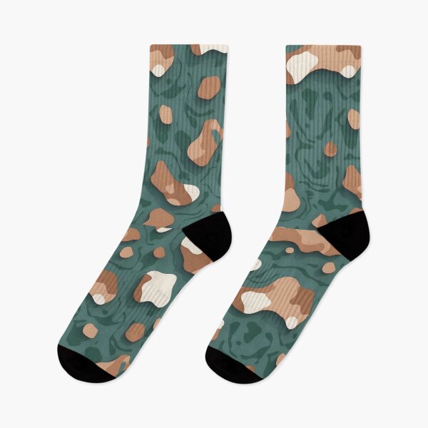 Item preview, Earthen Camo Harmony Organic Pattern Blend designed and sold by ArtComixHaven.
