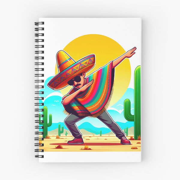 Item preview, Dabbing Mexican Poncho Cinco de Mayo Boys Men Short Sleeve Sombrero Dab designed and sold by KAYDEE01212 ✨.