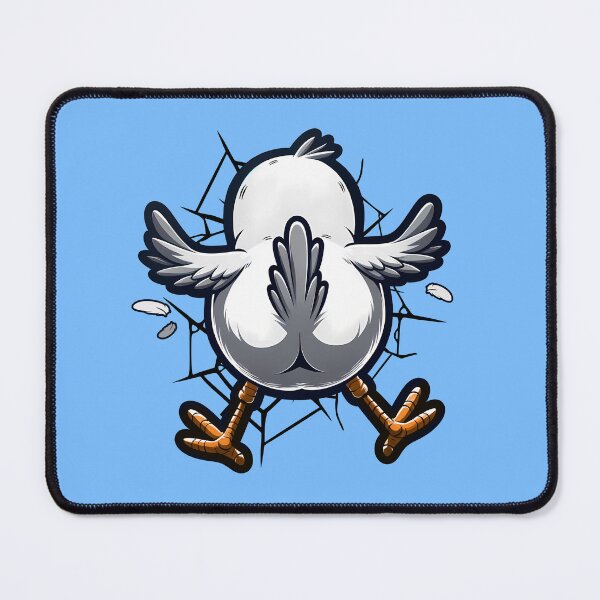 Item preview, Funny Bird Crashes Into a Wall designed and sold by Infinitee8hirts.