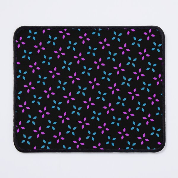Item preview, Blue & Pink Four Almond Shape Leaves Supreme Templates designed and sold by Alchemy-A-La-G.