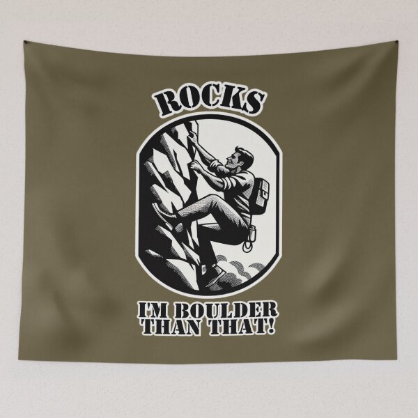 Item preview, Rocks, I'm boulder than that! designed and sold by DShirtRepublic.