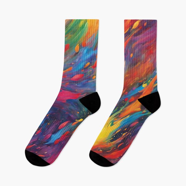 Item preview, Rainbow Of Paint Splatter Pattern of Colors! designed and sold by TaraTs.