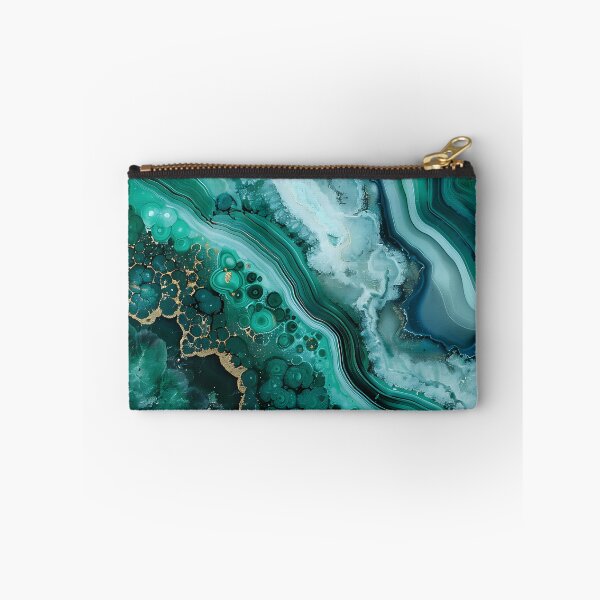 Item preview, Abstract Art Malachit Stone (Photo of Glitter Only - Not Reflective) designed and sold by fluffstuffgifts.