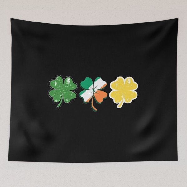 Item preview, Classic Irish Shamrock Flag T-Shirt designed and sold by Elouk.