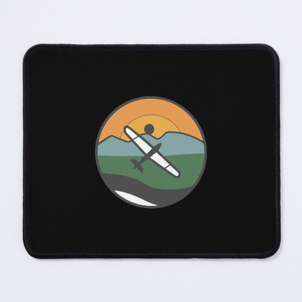 Item preview, Glider Sailplane Biplane aerial floating soaring designed and sold by These_Prints.