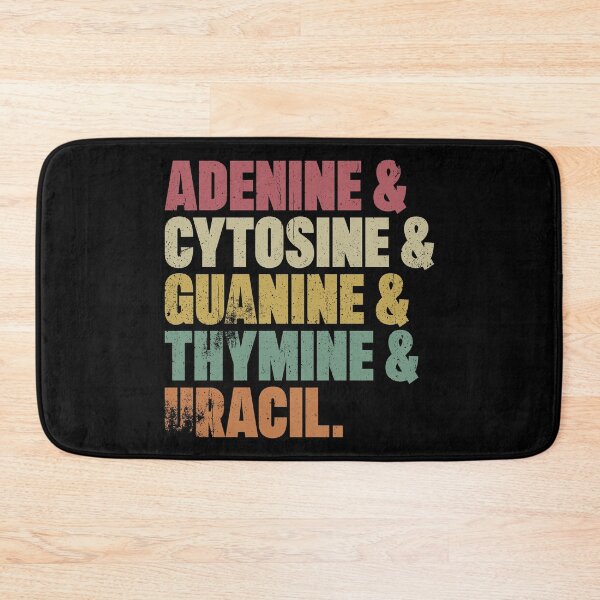 Item preview, Adenine & Cytosine & Guanine & Thymine & Uracil designed and sold by ScienceCorner.