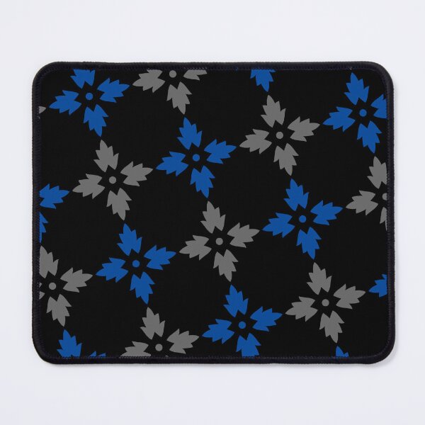 Item preview, Blue & Grey Fall Poplar Leaf Petals Supreme Templates designed and sold by Alchemy-A-La-G.