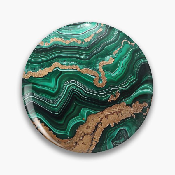 Item preview, Abstract Art Malachit Stone (Photo of Glitter Only - Not Reflective) designed and sold by fluffstuffgifts.