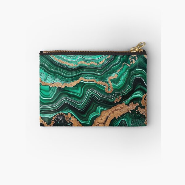 Item preview, Abstract Art Malachit Stone (Photo of Glitter Only - Not Reflective) designed and sold by fluffstuffgifts.