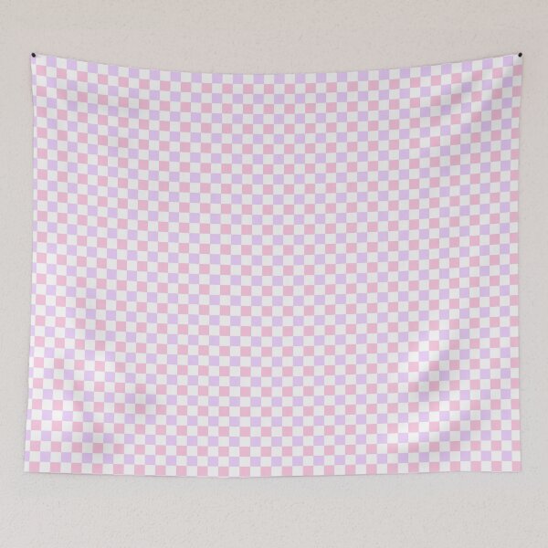 Item preview, Pink & Purple Checkers Square Checkerboard White Supreme Templates designed and sold by Alchemy-A-La-G.