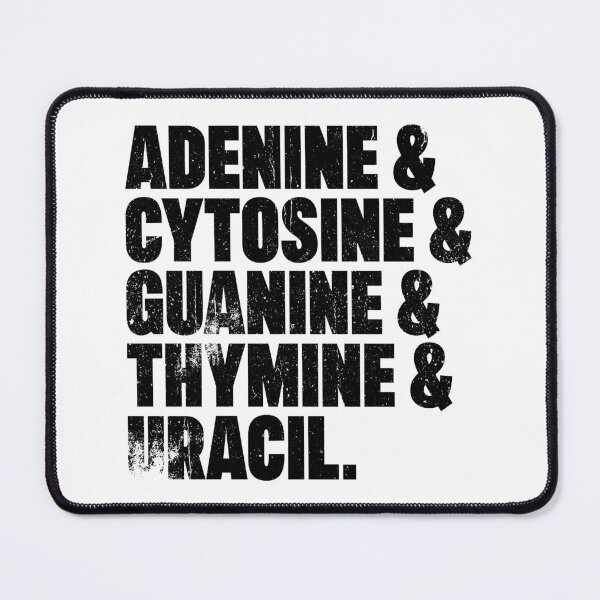 Item preview, Adenine & Cytosine & Guanine & Thymine & Uracil designed and sold by ScienceCorner.