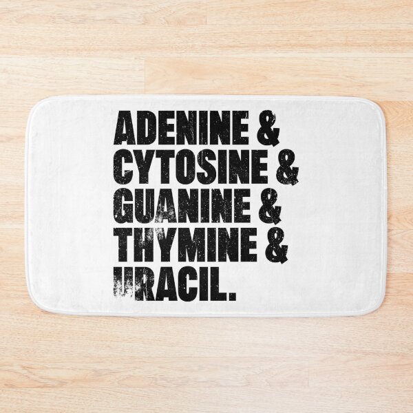 Item preview, Adenine & Cytosine & Guanine & Thymine & Uracil designed and sold by ScienceCorner.