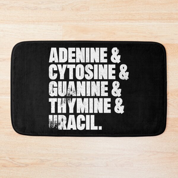 Item preview, Adenine & Cytosine & Guanine & Thymine & Uracil designed and sold by ScienceCorner.