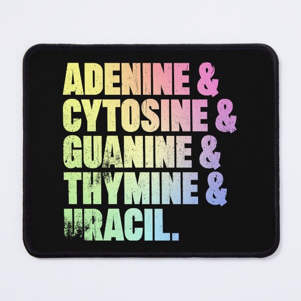 Item preview, Adenine & Cytosine & Guanine & Thymine & Uracil designed and sold by ScienceCorner.