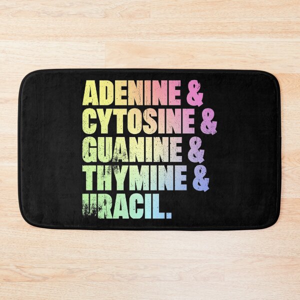Item preview, Adenine & Cytosine & Guanine & Thymine & Uracil designed and sold by ScienceCorner.