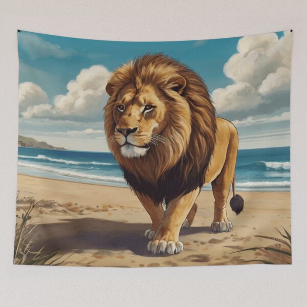 Item preview, Lion and Sea designed and sold by PierreAlbijanic.
