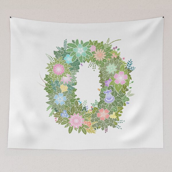 Artikelvorschau, Blumenbuchstabe „O“ WeArePrettierThanFlowers entworfen und verkauft von birthflower.