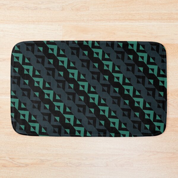 Item preview, Blue & Green Triangle Tribal Armband Lines Supreme Templates designed and sold by Alchemy-A-La-G.