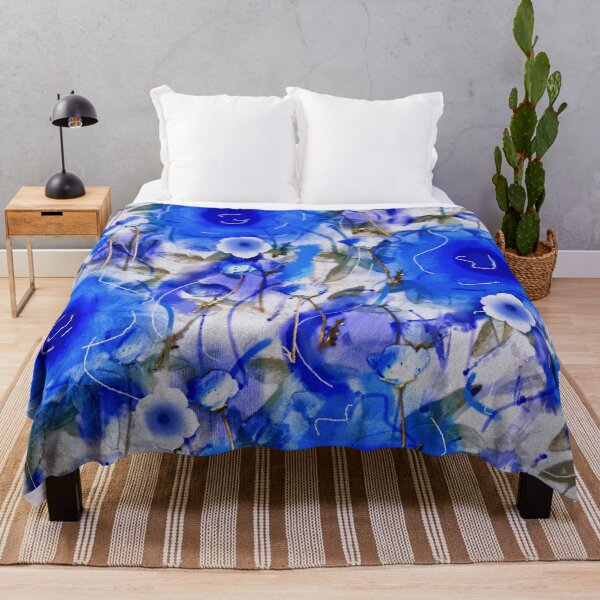Item preview, Blue Floral Design designed and sold by Natalie Holland.