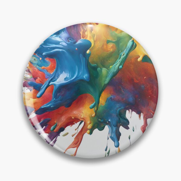 Item preview, Rainbow Colors Splattered Paint Pattern designed and sold by TaraTs.